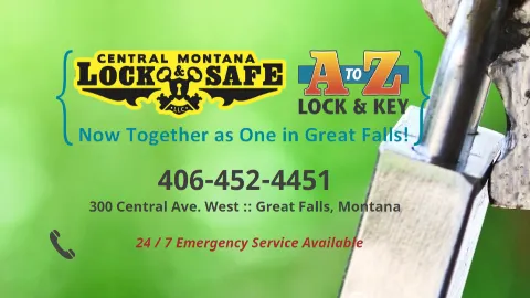 A to Z Lock & Key / Central Montana Lock & Safe in Great Falls