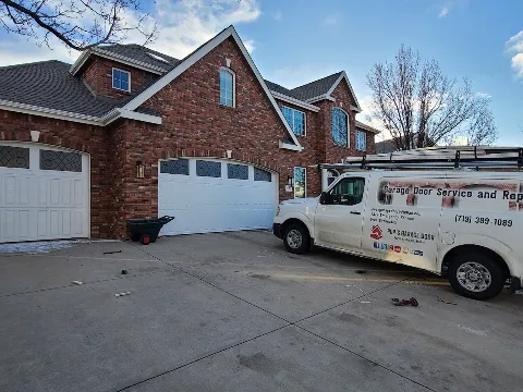 Pop's Garage Door in Aurora