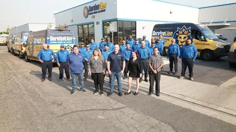Service Lion Plumbing Heating Air Electric in Orange