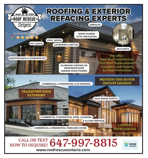 Roof Rescue Ontario Inc. in Stouffville