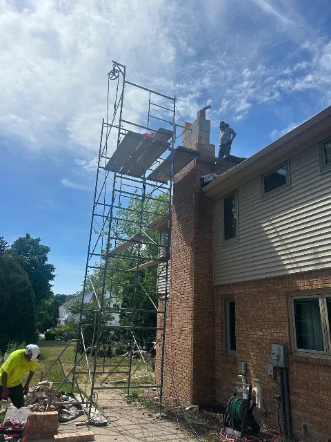 Precision Masonry and Full Chimney Services in Milwaukee