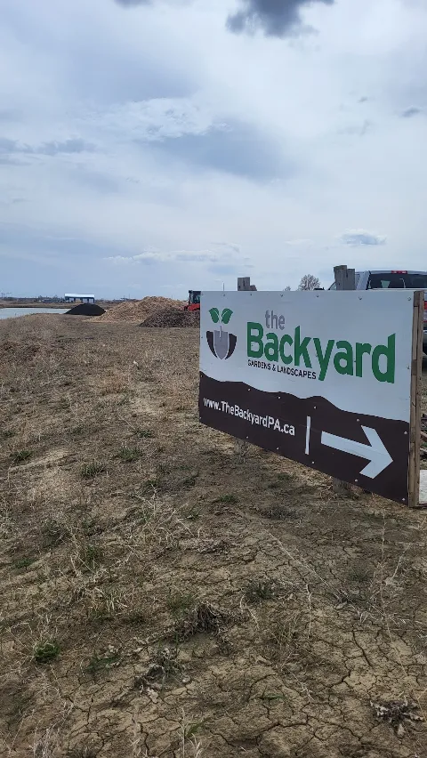 The Backyard and Compost Corner in Prince Albert