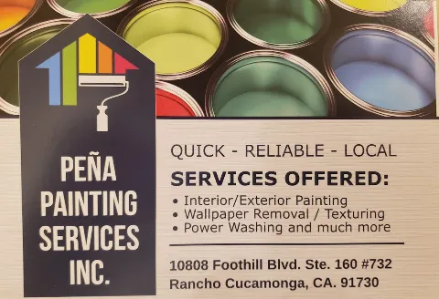 Pena Painting Services, Inc. in Rancho Cucamonga