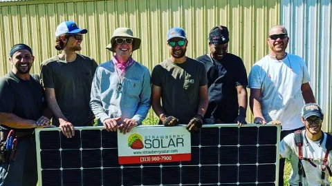 Strawberry Solar in Detroit