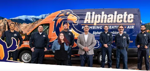 Alphalete Plumbing Drain Heating Air in Colorado Springs