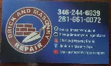 Brick and Masonry Repair
