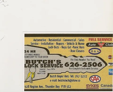 Butch's Lock Service photo 1