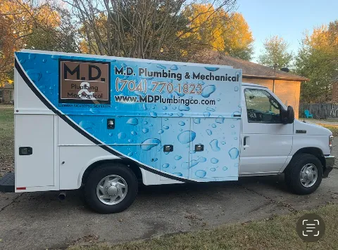 M.D. Plumbing, Water Heater & Sewer Repair in Charlotte