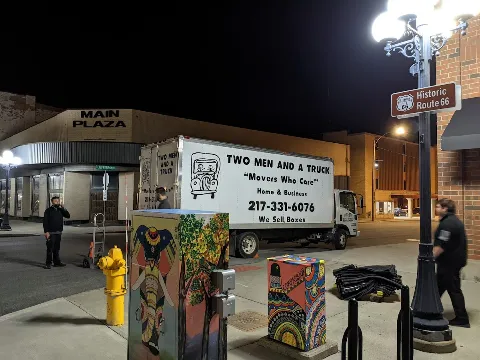 Two Men and a Truck Moving in Bloomington