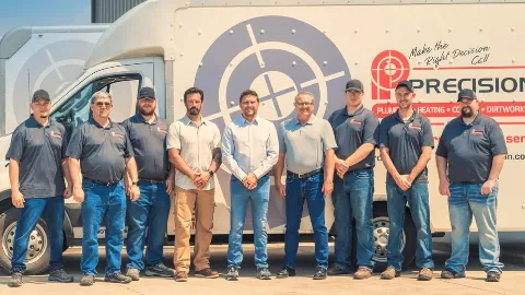 Precision Plumbing, Heating, Cooling & Dirtworks photo 1
