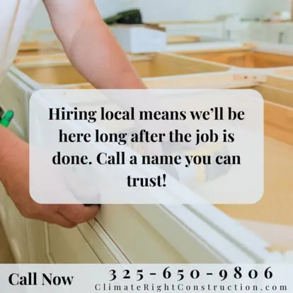 Climate Right Construction, LLC in San Angelo