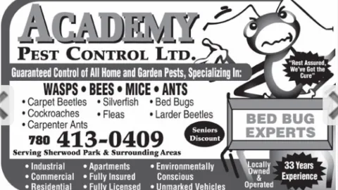 Academy Pest Control Ltd in St. Albert