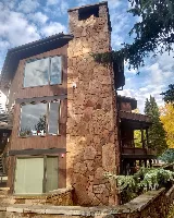 Young Masonry Fireplace and Stone photo 8
