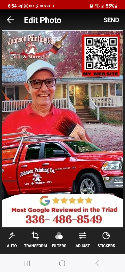 Johnson Painting Co. & More in Winston-Salem