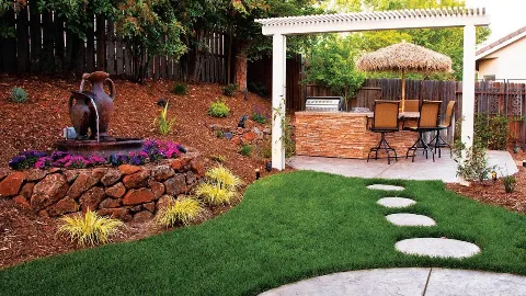 Lavish Gardens Landscape in Rocklin
