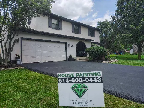 Green Diamond Painting in Dublin