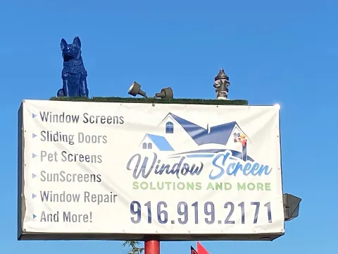Window Screen Solutions and More in El Dorado Hills