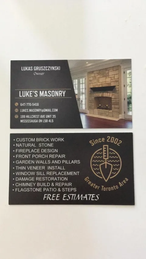 Luke’s Masonry in Mississauga