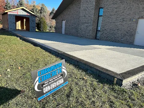 Carnahan concrete in Bloomington