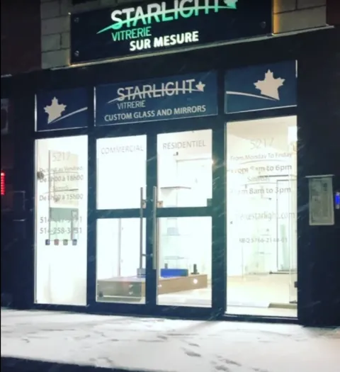Vitrerie Starlight Glass in Montreal