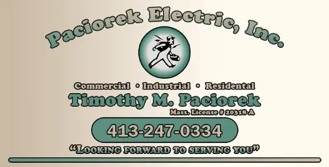 Paciorek Electric in Northampton
