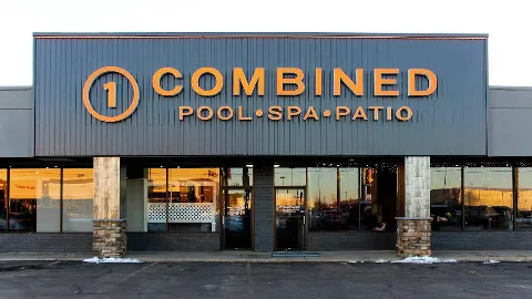 Combined Pool & Spa in Sioux Falls