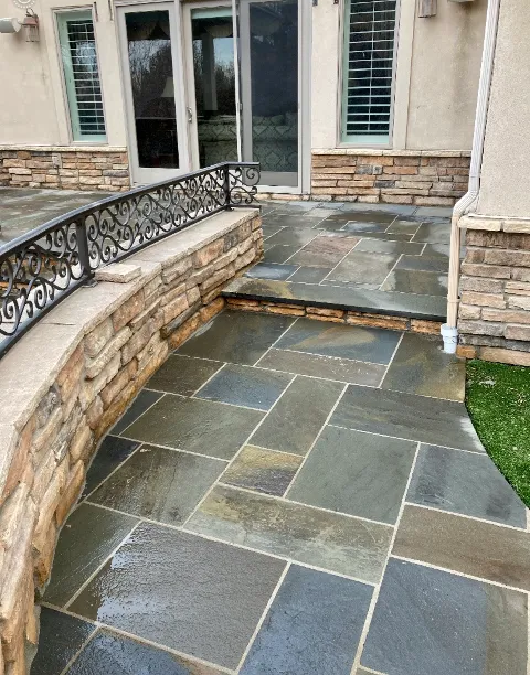 Castle hill masonry in Denver