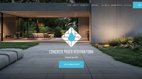 Concrete Paver Restorations photo 1