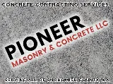 Pioneer Masonry & Concrete, LLC