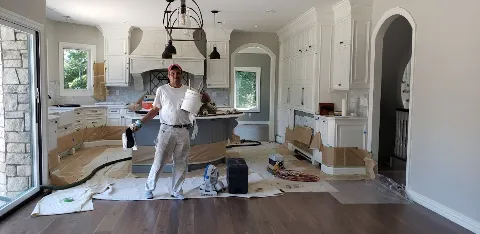 Dad and Son Painting photo 1