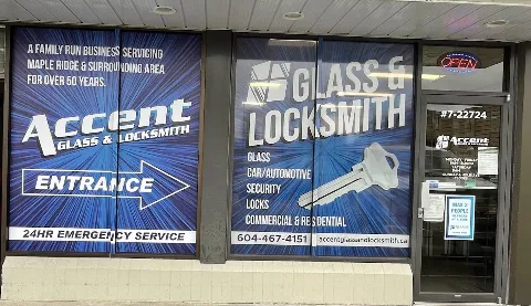 Accent Glass & Locksmith in Maple Ridge