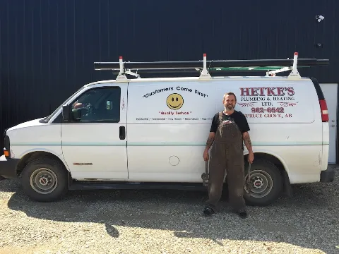 Hetke's Plumbing Ltd in Spruce Grove