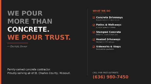 Concrete Contractors in Saint Charles