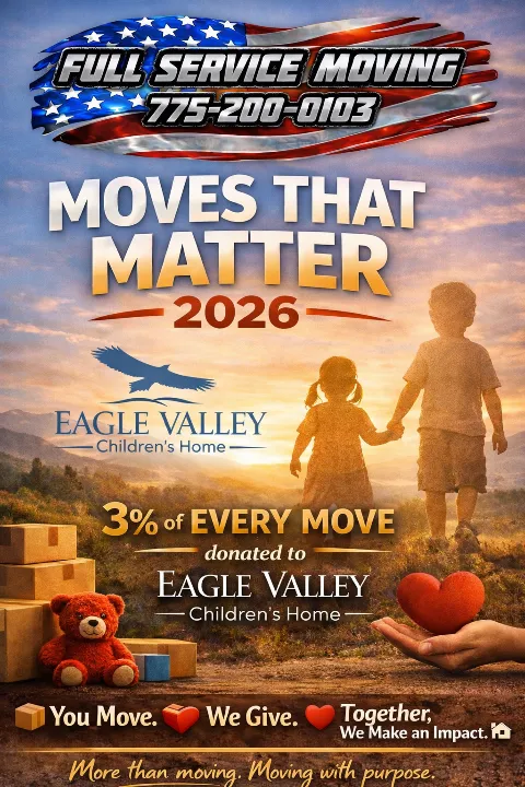 Full Service Moving in Carson City