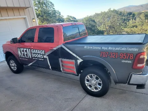 Keen Garage Doors in Santa Rosa
