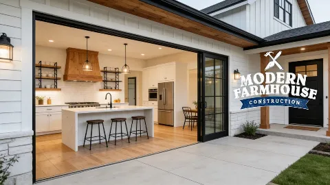 Modern Farmhouse Construction in Ottawa