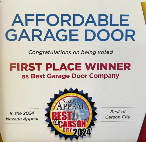 Affordable Garage Door Services in Carson City