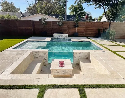 The Blue Lagoons Pools & Spas in Garland