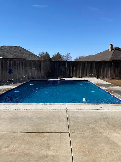 Blue Tropical Pools in Lubbock