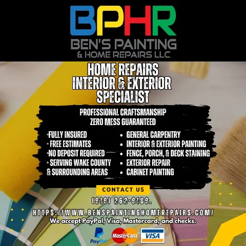Ben`s Painting & Home Repairs llc