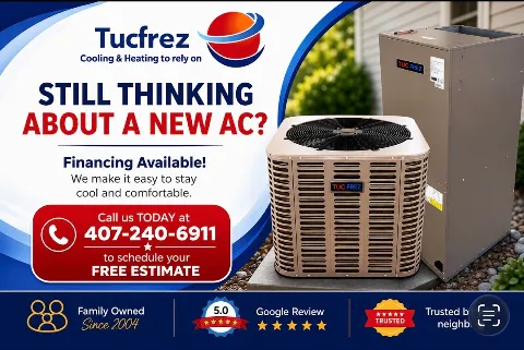 Tucfrez - Cooling & Heating to rely since 2004 in Kissimmee
