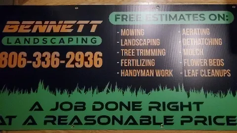 Bennett Landscaping LLC in Amarillo