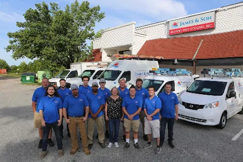 James & Son Heating & Cooling, Inc. in Wilmington