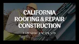 California roofing & repair construction