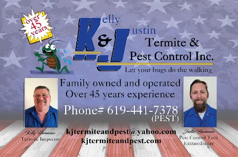 Kelly & Justin Termite & Pest Control Inc in El Cajon